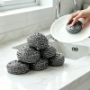 Steel wool balls, large household cleaning balls, kitchen dishwashing brushes, pot brushes, steel wool cleaning brushes, stainless steel wool balls details Picture